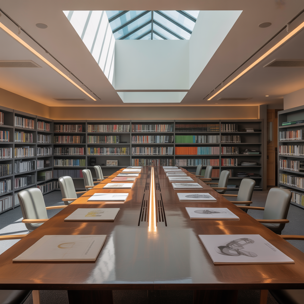 Biblioteca y espacio de inspiración